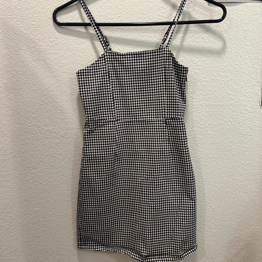 Forever 21 Monochrome Checkered kids Dress